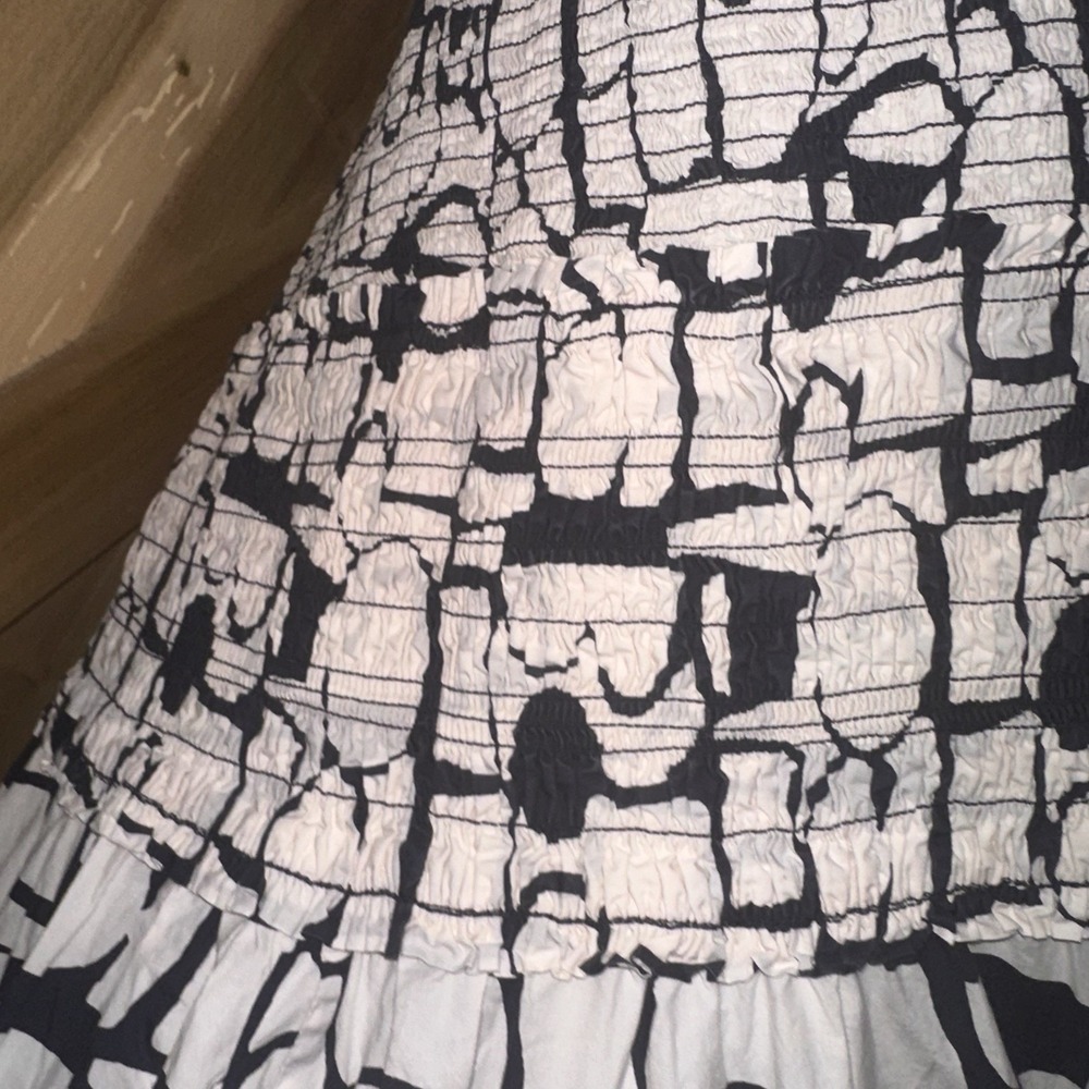 Apiece Apart Women's White Siempre Smocked Tank Maxi Dress Size M * See Desc - Picture 11 of 13
